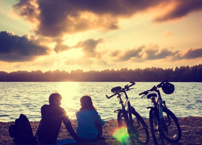 Langste dag zon fietsen zonne energie